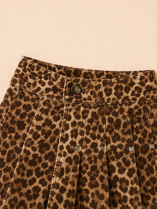 Leopar Desenli Houston Etek