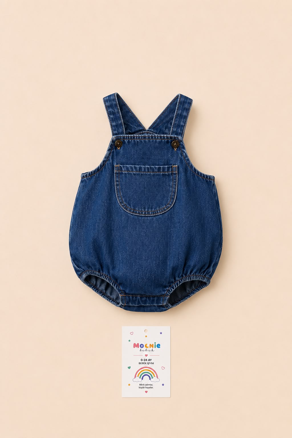 Freja Denim Yumuşak Tulum