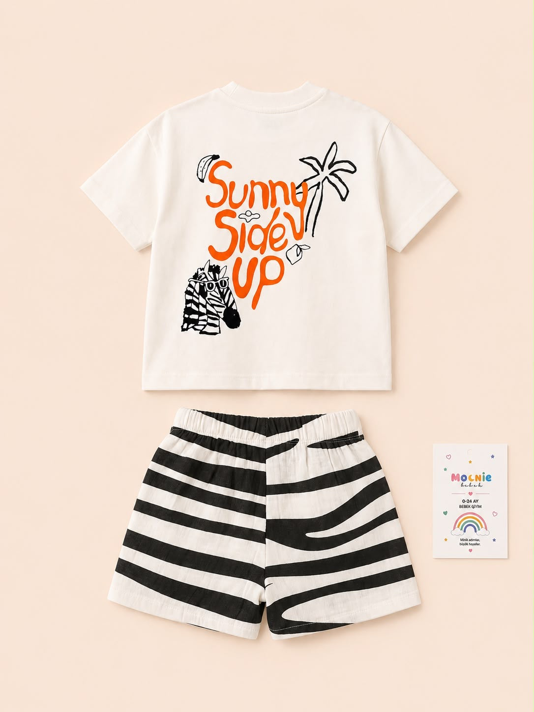 Zebra Gustavo Müslin Şortlu Takım