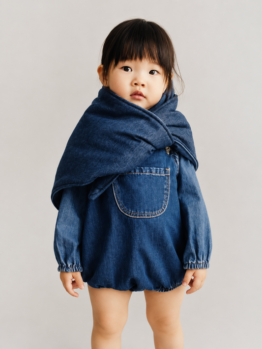 Freja Denim Yumuşak Tulum