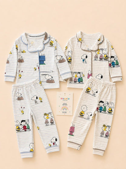 Matthias Çocuk Köpek Baskılı Pijama Takım