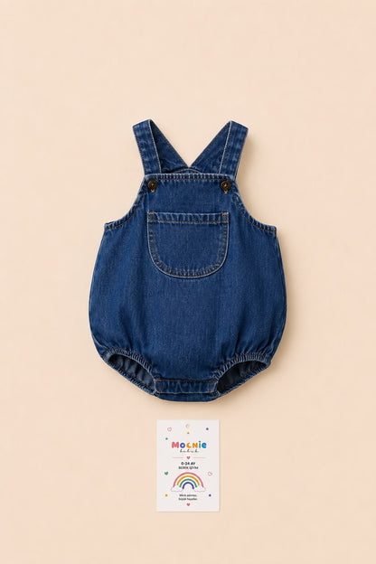 Freja Denim Yumuşak Tulum